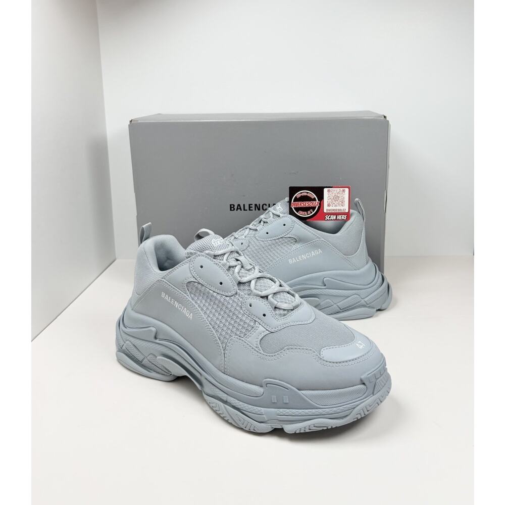 Balenciaga Triple S Sneakers in Light Gray - Picture 1 of 10